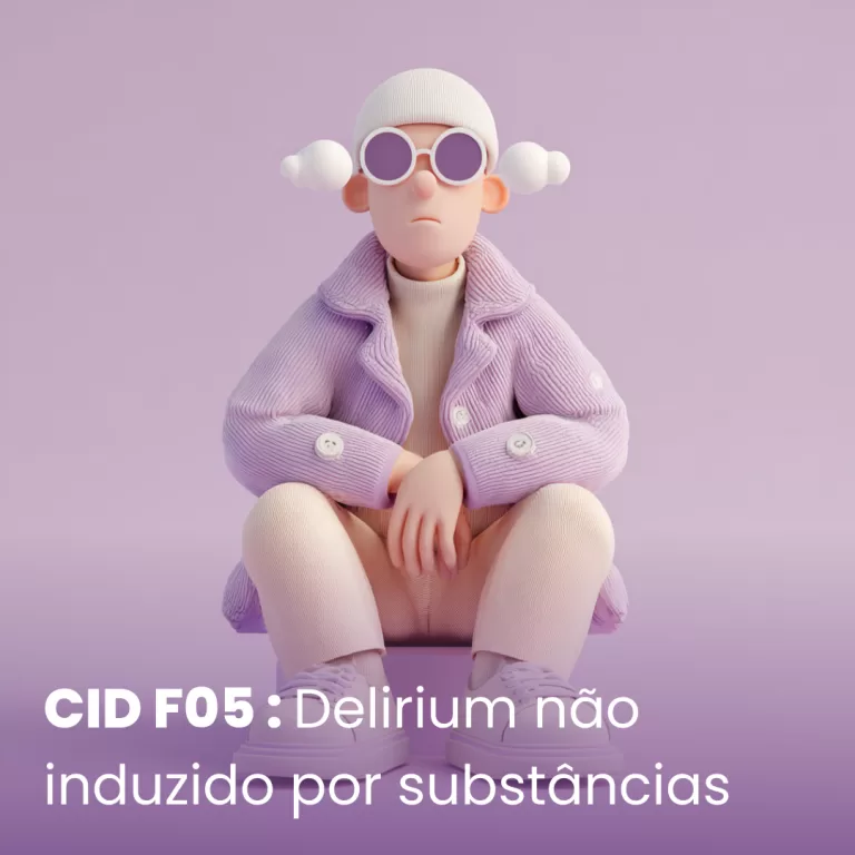 CID F05 – Delirium não induzido por álcool ou outras substâncias psicoativas