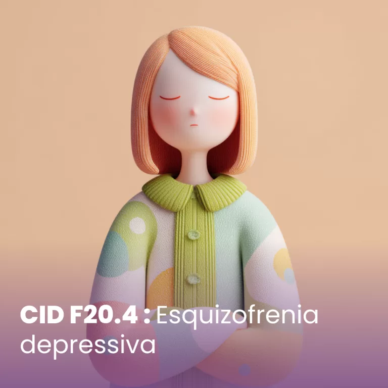 CID F20.4 – Esquizofrenia pós-esquizofrênica depressiva