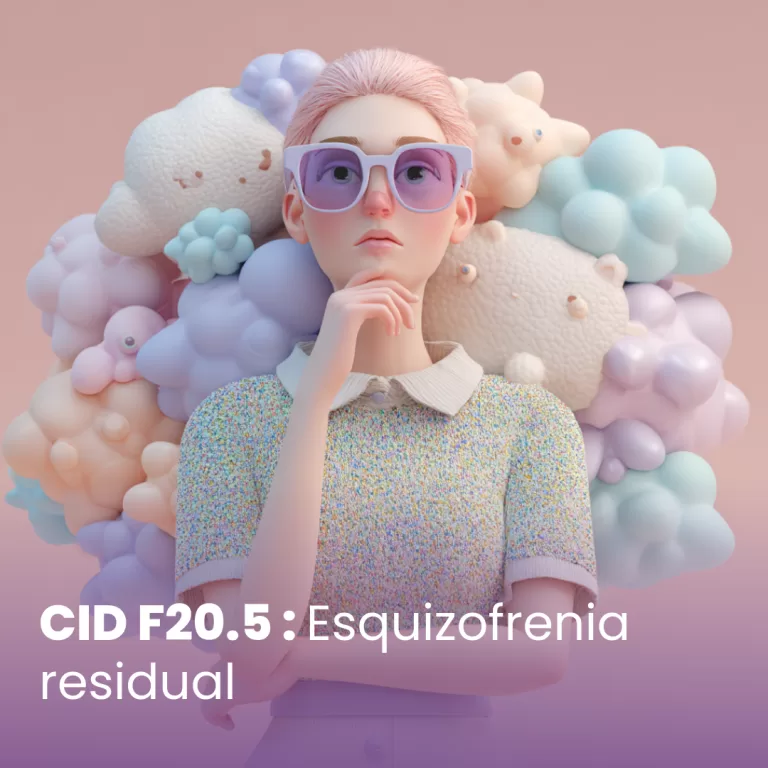 CID F20.5 – Esquizofrenia residual