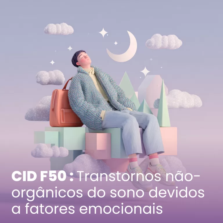 CID F51 – Transtornos não-orgânicos do sono devidos a fatores emocionais