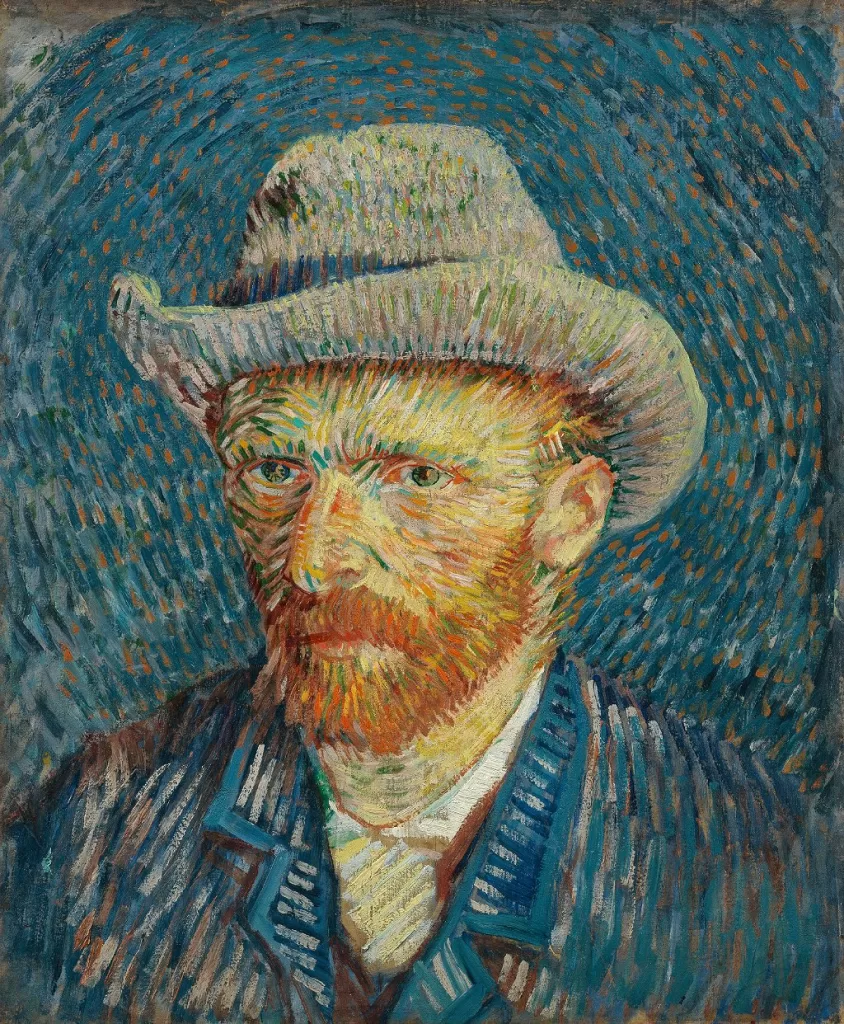 Autorretrato pintor Vincent Van Gogh