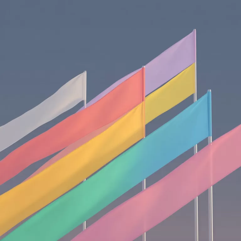 bandeiras de doente mental